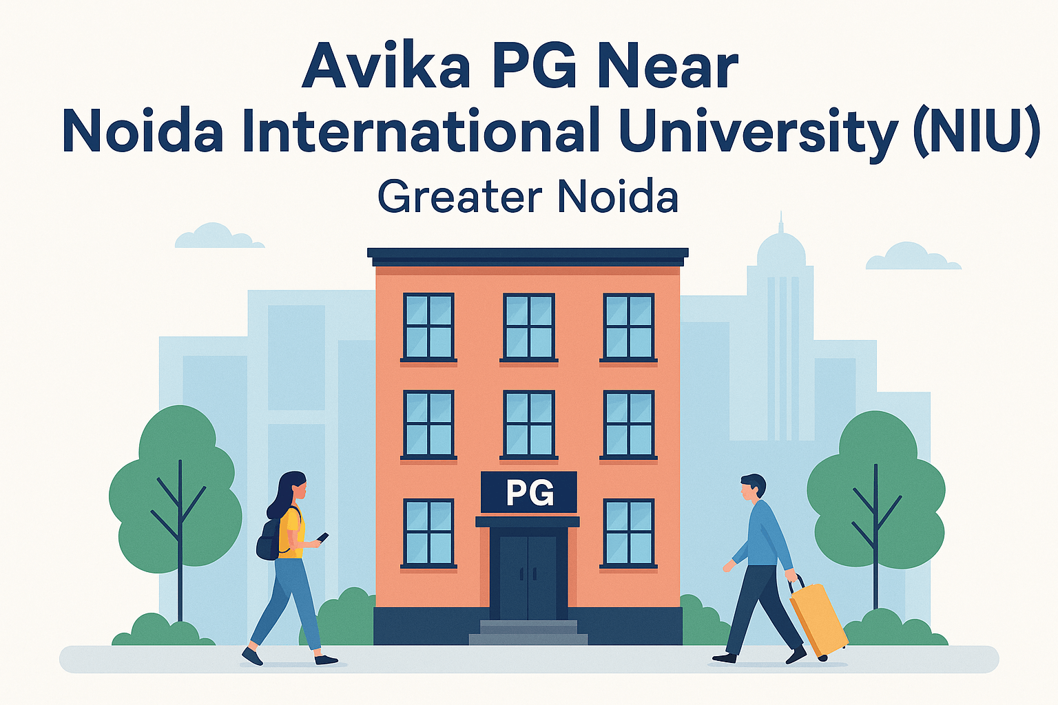 Avika PG Near Noida international University