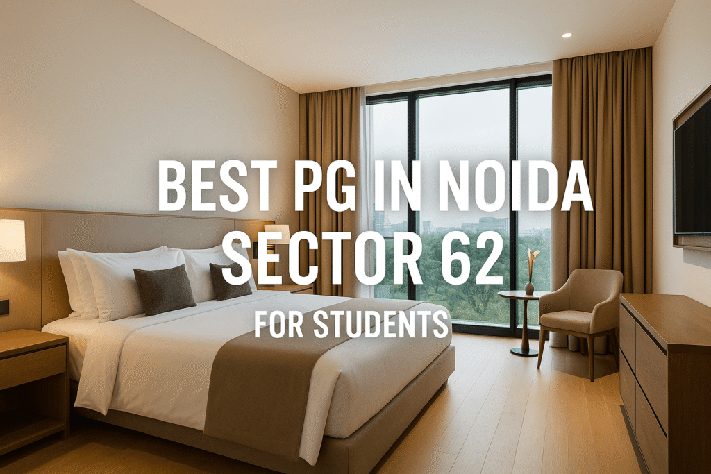 PG accommodations in Noida Sector 62 for boys & girls